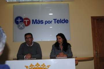 Asamblea local de Más por Telde en la que se aprobó esta noche la lista electoral para los comicios de mayo de 2019 (Foto TA)